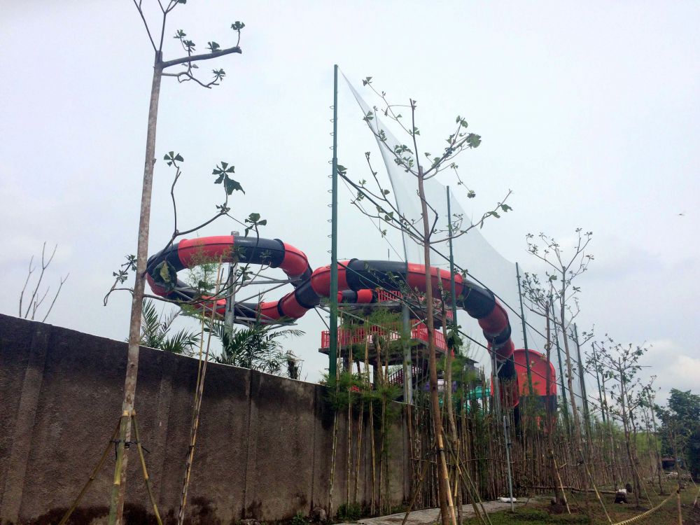 Seru! Waterpark terbesar dan tercanggih di Indonesia siap dibuka