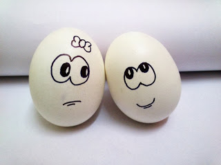 Tampilan telur-telur ini berubah jadi menggemaskan
