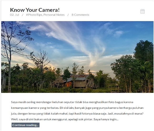 Sharing pengalaman di blog bisa jadi pintu sukses, Ary telah buktikan