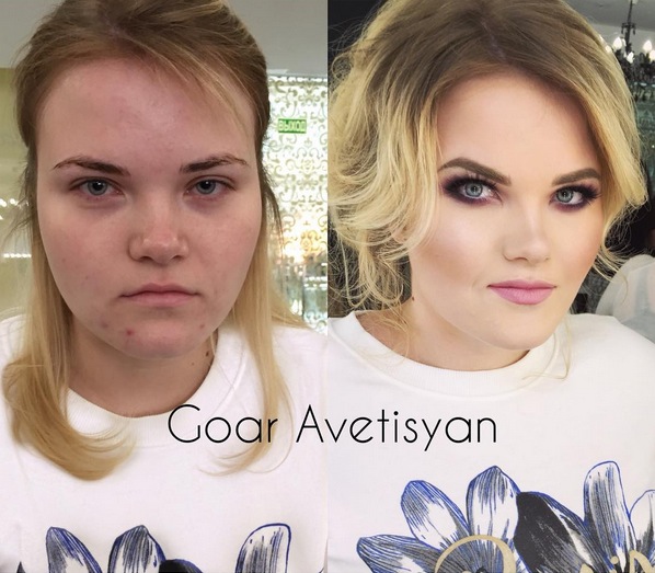 15 Foto ini buktikan kekuatan make up lebih dasyat dari Photoshop