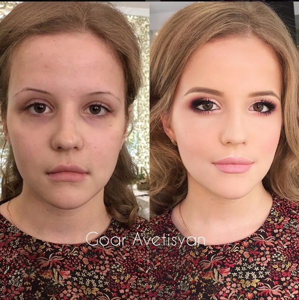 15 Foto ini buktikan kekuatan make up lebih dasyat dari Photoshop