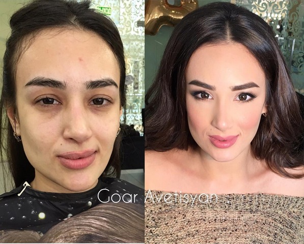 15 Foto ini buktikan kekuatan make up lebih dasyat dari Photoshop