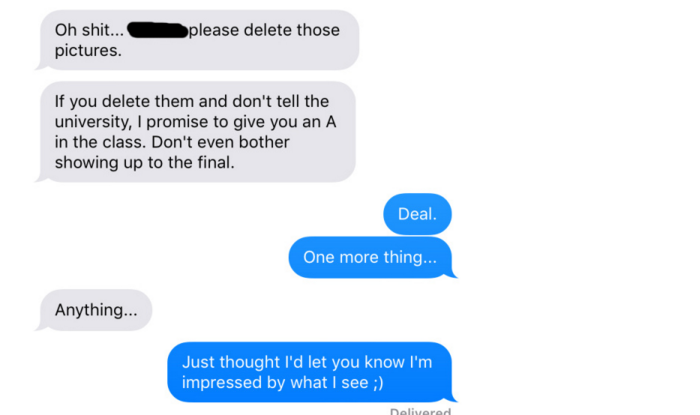 Dosen wanita ini kirim foto mesum ke mahasiswanya, aw! Dosen wanita ini kirim foto mesum ke mahasiswanya, aw!