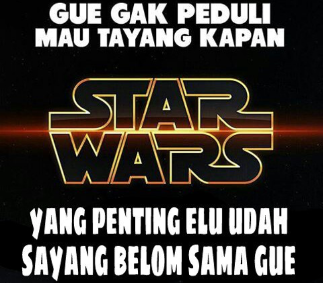 30 Meme kocak Star Wars ini bikin ketawa ngakak nggak berhenti! 30 Meme kocak Star Wars ini bikin ketawa ngakak nggak berhenti!