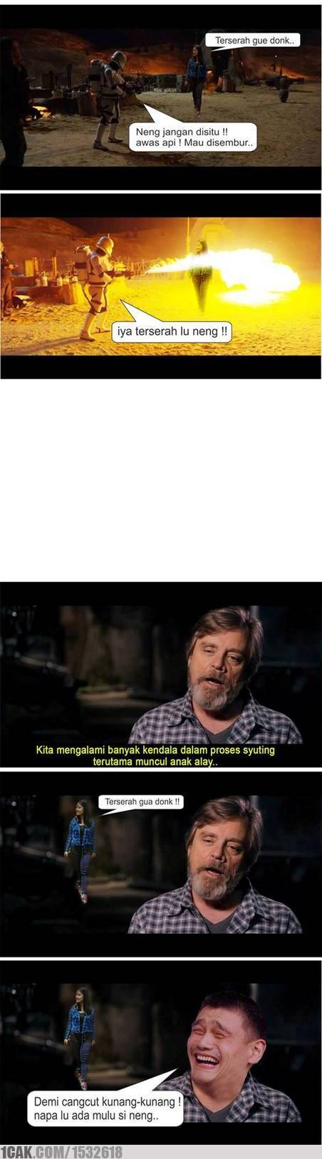 30 Meme kocak Star Wars ini bikin ketawa ngakak nggak berhenti! 30 Meme kocak Star Wars ini bikin ketawa ngakak nggak berhenti!