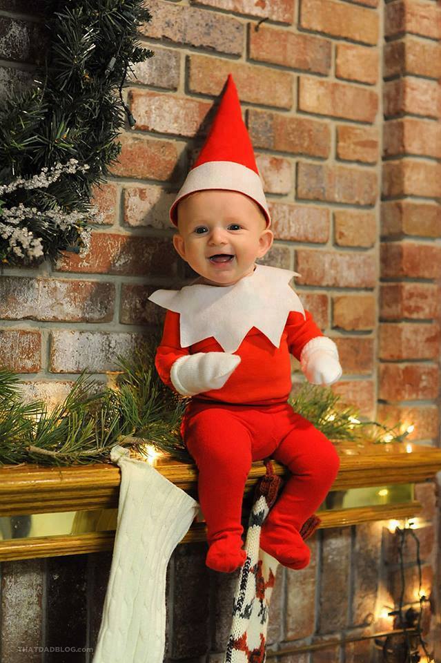 10 Aksi lucu Sinterklas cilik ini bikin Natal tambah meriah, setuju?