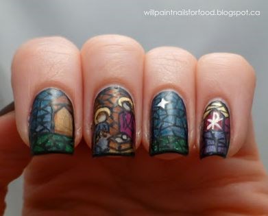 25 Nail art yang bikin kamu buru-buru ngecat kuku merayakan Natal