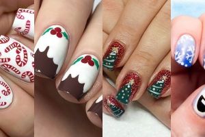 25 Nail art yang bikin kamu buru-buru ngecat kuku merayakan Natal