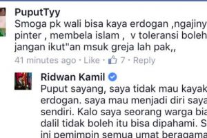 Ridwan Kamil ke netizen: Kenapa kamu masih haha hihi pake FB Yahudi