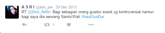Ini kata netizen di haul Gus Dur ke-6