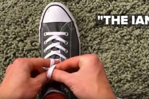 VIDEO: Begini cara ikat tali sepatu kurang dari 3 detik, coba deh!