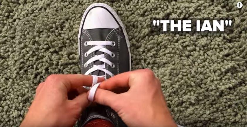 VIDEO: Begini cara ikat tali sepatu kurang dari 3 detik, coba deh!