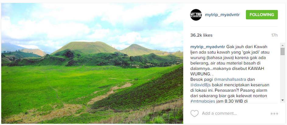 15 Lokasi Instagramable yang bikin kamu pengen piknik ke sana