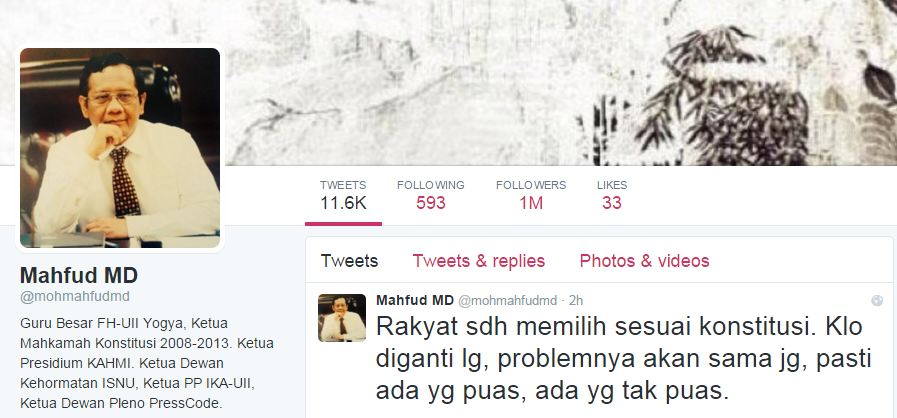 Ssttt, ini 10 tokoh Indonesia dengan followers Twitter 1 juta lebih