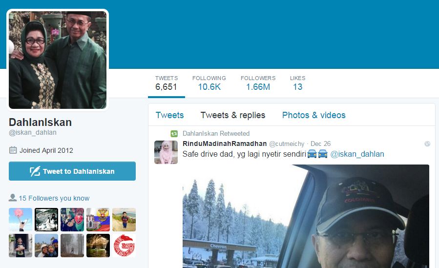 Ssttt, ini 10 tokoh Indonesia dengan followers Twitter 1 juta lebih