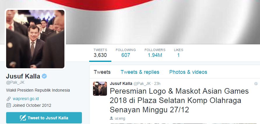 Ssttt, ini 10 tokoh Indonesia dengan followers Twitter 1 juta lebih