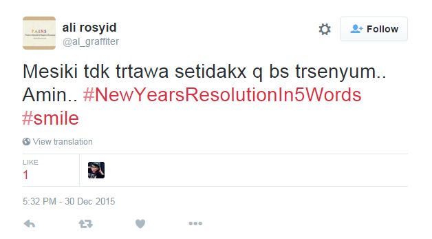 Resolusi jomblo di Twitter ini bikin semangat di 2016, perjuangkan!