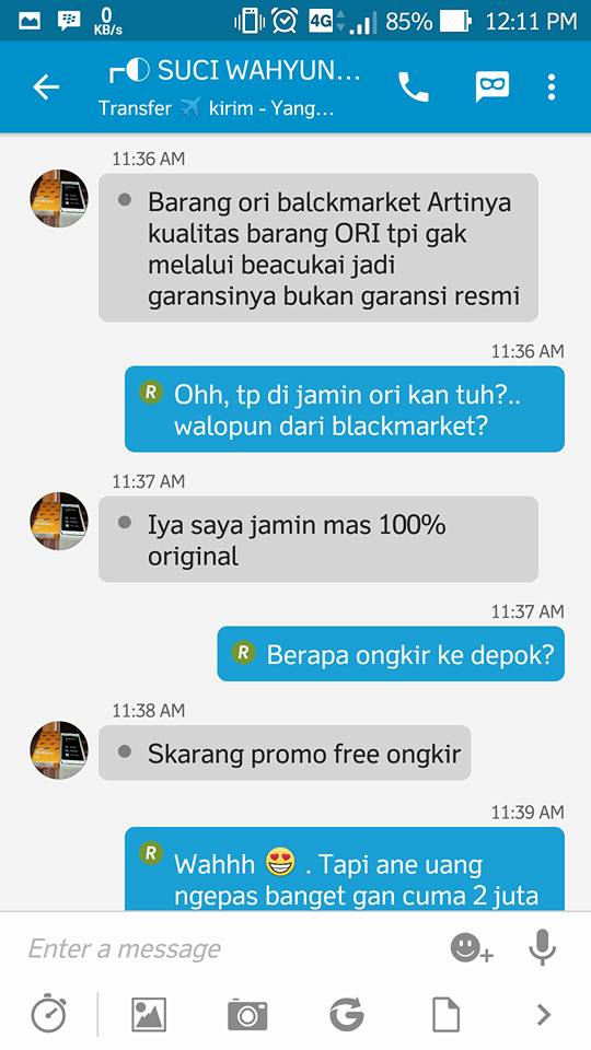 Netizen ini sukses kerjai penipu jualan online, bikin ngakak deh! Netizen ini sukses kerjai penipu jualan online, bikin ngakak deh!