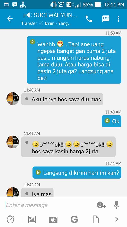 Netizen ini sukses kerjai penipu jualan online, bikin ngakak deh! Netizen ini sukses kerjai penipu jualan online, bikin ngakak deh!