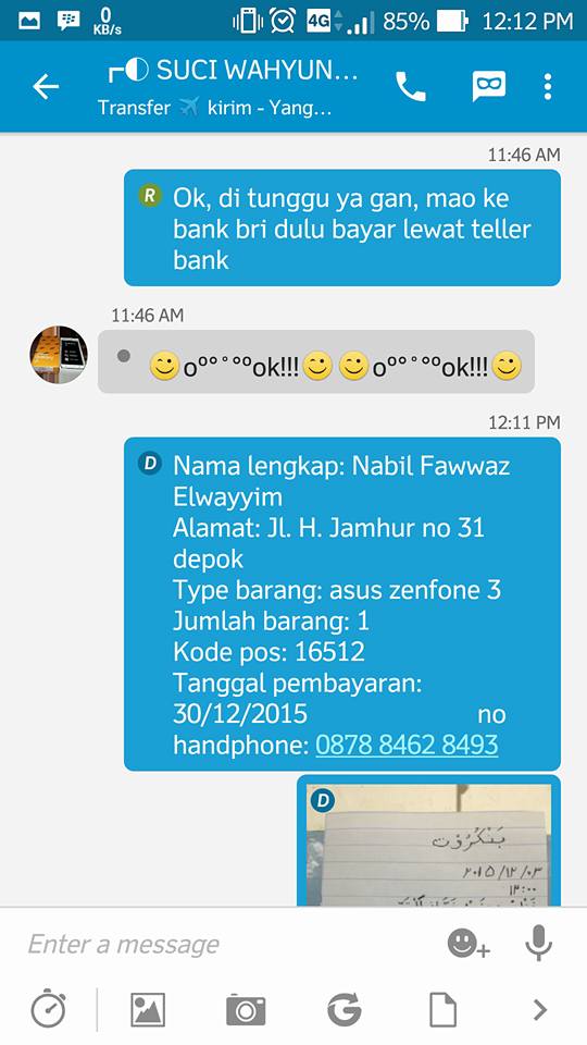 Netizen ini sukses kerjai penipu jualan online, bikin ngakak deh! Netizen ini sukses kerjai penipu jualan online, bikin ngakak deh!