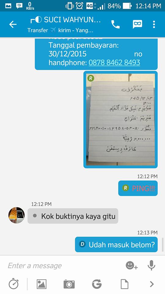 Netizen ini sukses kerjai penipu jualan online, bikin ngakak deh! Netizen ini sukses kerjai penipu jualan online, bikin ngakak deh!