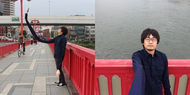 Penemuan baru tongsis, kira-kira kamu malu nggak makainya? 