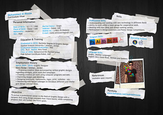 27 Desain CV kekinian ini bisa kamu jadikan referensi, kreatif banget!