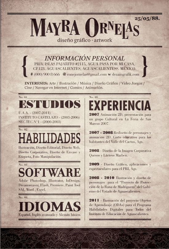 27 Desain CV kekinian ini bisa kamu jadikan referensi, kreatif banget!