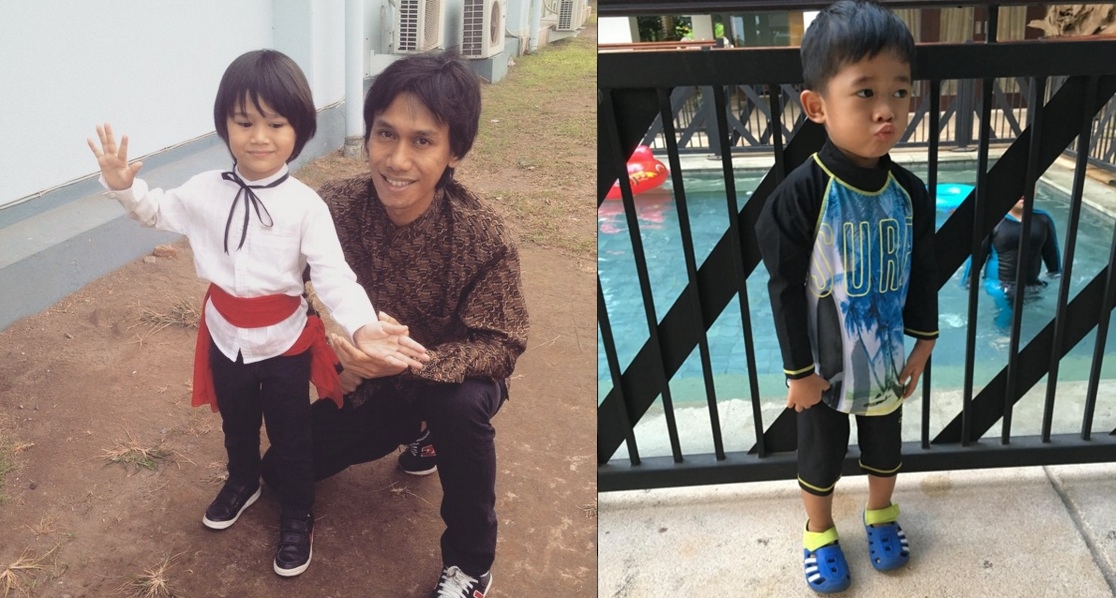 Lucunya jogetan anak Eross Candra dan nyanyian anak Ibas Yudhoyono