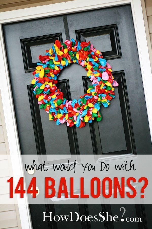 13 Kreasi kece yang bisa kamu buat dengan balon, tertarik?