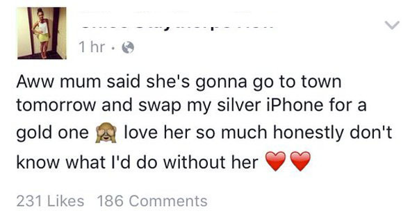 Tak bersyukur dibelikan ibunya iPhone, anak ini kena karmanya!