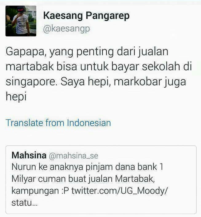 Sebut anak presiden kampungan jual martabak, cewek ini dibully netizen Sebut anak presiden kampungan jual martabak, cewek ini dibully netizen