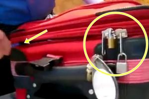 Cara ini biasa digunakan pencuri bobol tas koper bergembok