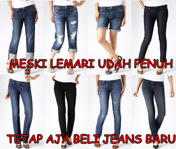 8 Pikiran cewek ini sering muncul kala belanja celana jins, gitu ya!