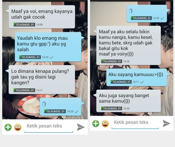 13 SMS minta putus dari yang 'baper' hingga bikin ngakak