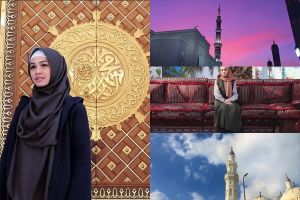 Si cantik Andien makin cantik jika berhijab lho, setuju? 