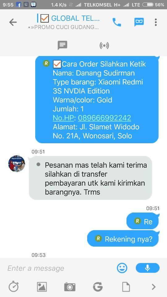 Penipu online shop ini malah ditipu balik calon korbannya, skak mat! Penipu online shop ini malah ditipu balik calon korbannya, skak mat!