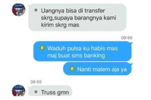 Penipu online shop ini malah ditipu balik calon korbannya, skak mat!