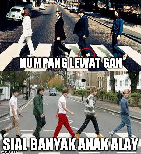 Tren selfie di zebra cross saat lampu merah dihujat netizen Tren selfie di zebra cross saat lampu merah dihujat netizen