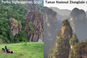 Bukan China, pemandangan ala planet Pandora Avatar ini ada di Jogja