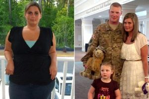 Wanita ini turunkan berat badan 219 kg sebagai kejutan untuk suami