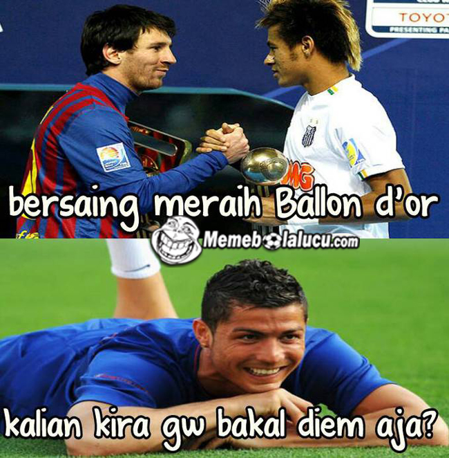 15 Meme kocak Ballon d'Or 2015 yang bikin ketawa ngakak 15 Meme kocak Ballon d'Or 2015 yang bikin ketawa ngakak