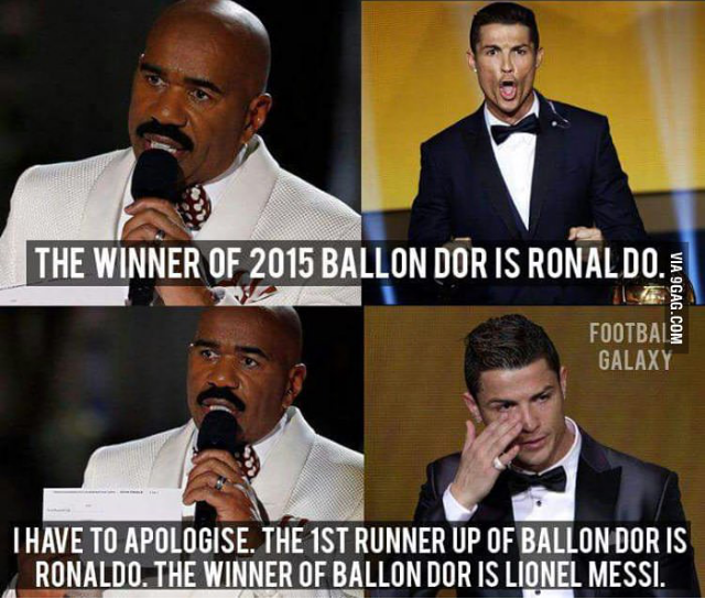 15 Meme kocak Ballon d'Or 2015 yang bikin ketawa ngakak