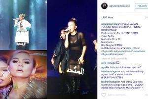 Baju Agnez Mo bikin geger, ada apa sebenarnya?