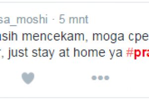 #PrayForJakarta jadi trending topic di media sosial Twitter