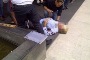 Foto warga asing diduga korban Sarinah tersebar di media sosial