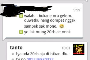 Hati-hati, modus baru penipuan lewat BBM mengintai!