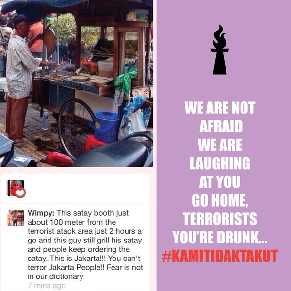 16 Meme Jakarta Kuat ini bukti rakyat Indonesia tak takut teror, top! 16 Meme Jakarta Kuat ini bukti rakyat Indonesia tak takut teror, top!