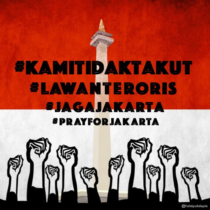 16 Meme Jakarta Kuat ini bukti rakyat Indonesia tak takut teror, top! 16 Meme Jakarta Kuat ini bukti rakyat Indonesia tak takut teror, top!