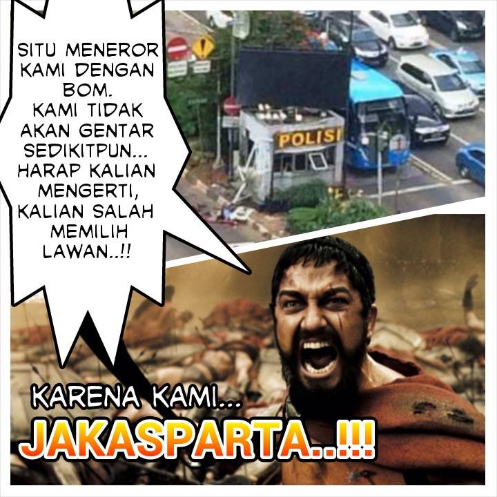 16 Meme Jakarta Kuat ini bukti rakyat Indonesia tak takut teror, top! 16 Meme Jakarta Kuat ini bukti rakyat Indonesia tak takut teror, top!